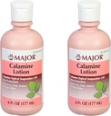 MAJOR Calamin Lotion - Calamine Topical Suspension USP Skin Korumacı - 6 Fl Oz (177 mL) (2 Pack)