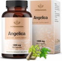 HERBAMAMA Dong Quai Supplement - Kadınlar Desteği için 1000 mg Angelica Kök - Dong Quai Toz Capsules - Vegan, Non-GMO Angelica Herb Antioxy Supplement for Women