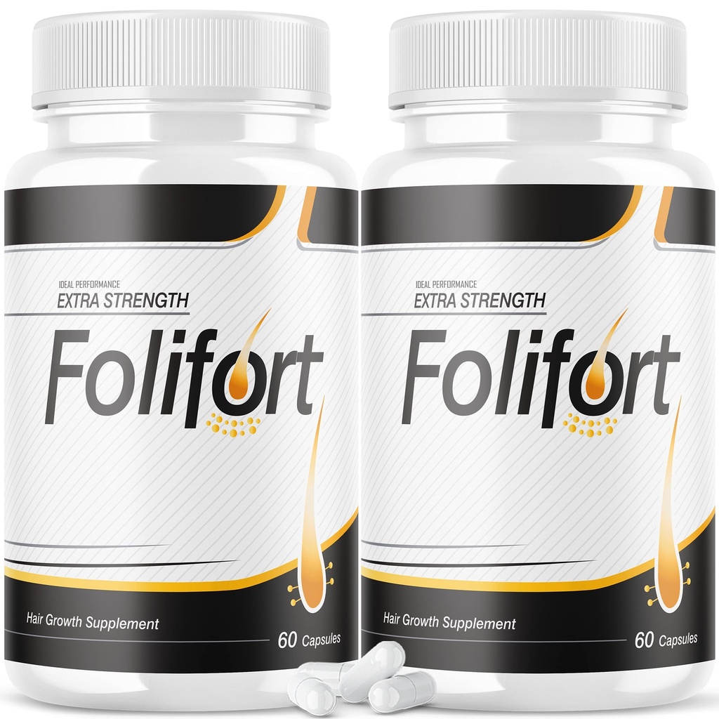 IDEAL PERFORMANCE (2 Pack) Folifort Saç Büyüme Pills Felfort Ekstra Güç Vitaminleri Yorumları Suppliment (120 Capsules)