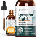Rejuvica Health Lympho- Advanced Lymphatic Support Supplement - Daha İyi Aborpsiyon için Sıvı Teslimat - Echinacea, Elderberry, Goldenseal & More!