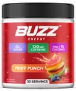 Sabah Buzz Energy Drink Toz - Enerji Boost Drink Mix - Sugar-Free Energy with Antioksis - Morning Kickstart and Sports Nutrition Endurance Ürün - 30 Hizmet, Meyve Zehiri, 7.9 Ounces
