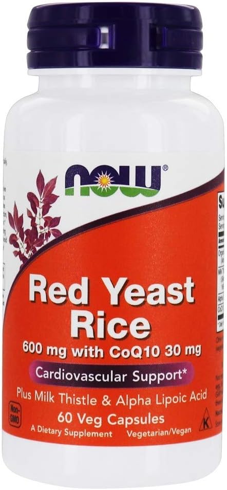 Şimdi Gıdalar Red Yeast Rice600 Wcoq10 60v, 60 CT