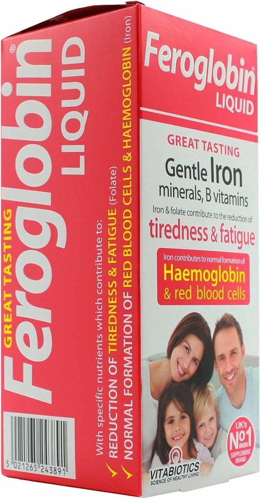 Vitabiyotiks Original Feroglobin 200Ml (2 Pack)