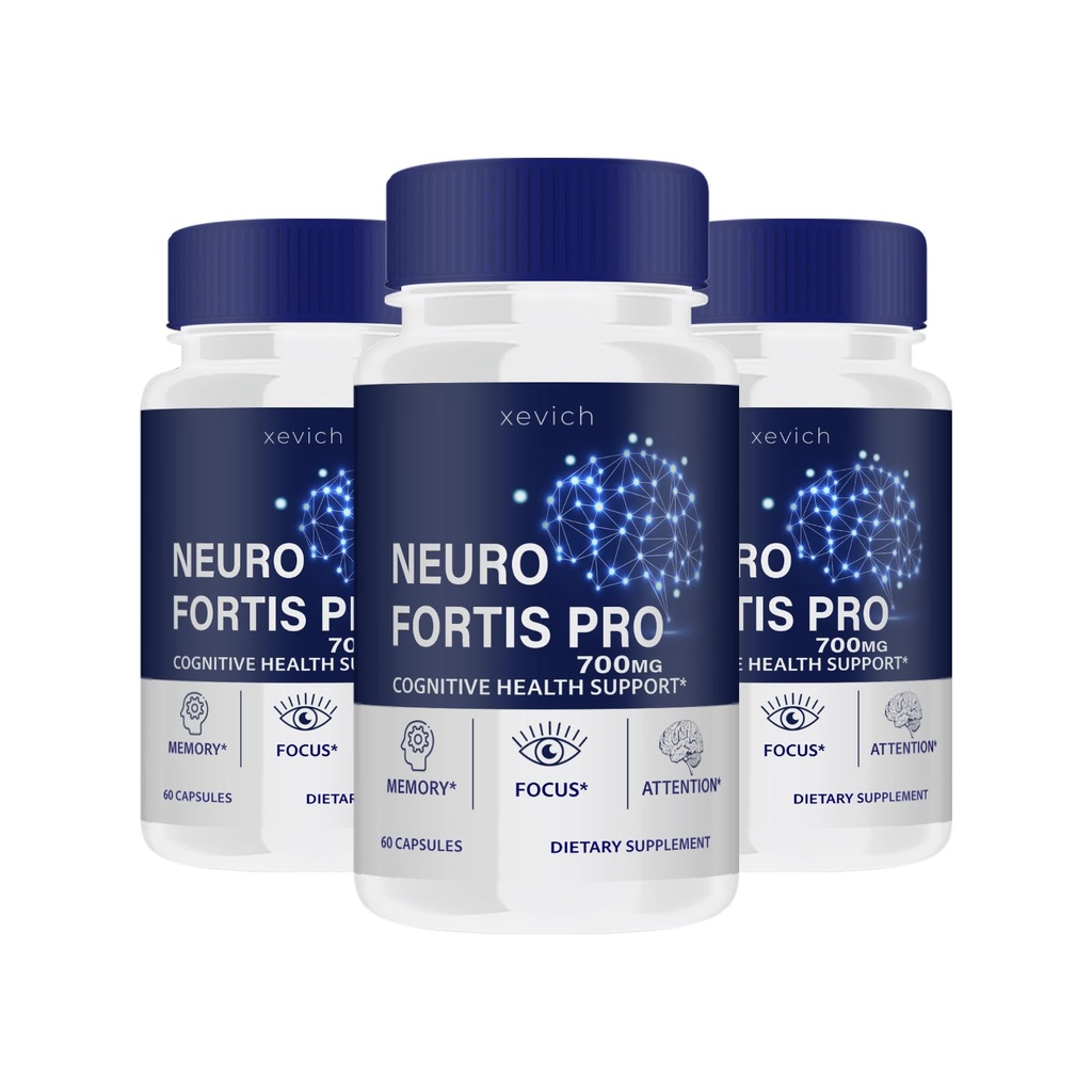 NeuroFortis Pro - Neuro Fortis Pro Pill Formula (3 Συσκευασία, 180 κάψουλες)