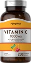 Piping Rock C 1000 mg | 250 Capsules | Bioflavonoids ve Rose HIPS | Kadınlar ve Erkekler için Tamam | Gluten Ücretsiz