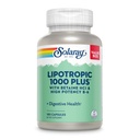 SOLARAY Lipotropic 1000 Plus ile Betaine HCl & High Potency B-6, Sağlıklı Digestion, Enerji ve Fat Metabolism Desteği, Lipotropic Kompleks Plus Aloe Vera, 60 Günlük Garanti, 30 Hizmet, 180 Capsules