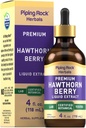 Piping Rock Hawthorn Berry Extract Liquid 