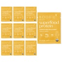 Boobie Body Superfood protein Shake for Moms, Gebelik ve Lactation Support Protein Tozu Süt Supply, Probiyotiks, Organic, Dairy-Free, Gluten-Free Vegan Vanilla Cookie Single Srv 10pkkk