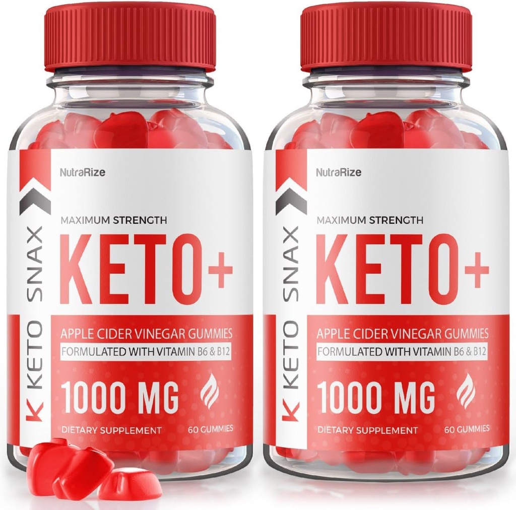 (2 Pack) Keto Snax Gummies - Keto Snax ACV Gummies Gelişmiş Kilo Kaybı, Keto Snax Ürünler, En Güçlü Tamam, Keto + ACV Gummy, KetoSnax 525 MG Yorumlar (120 Gummies)
