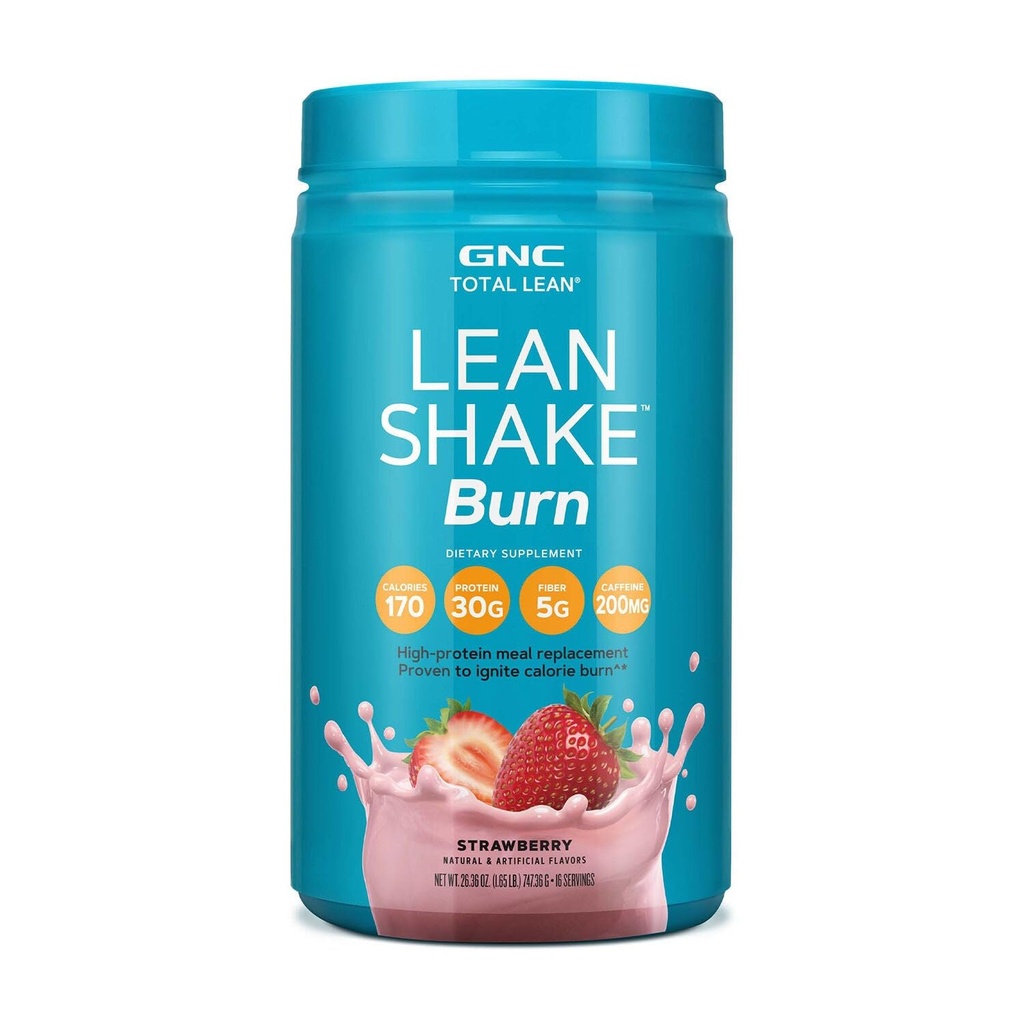 GNC Total Lean Shake Burn - Strawberry (16 hizmet)