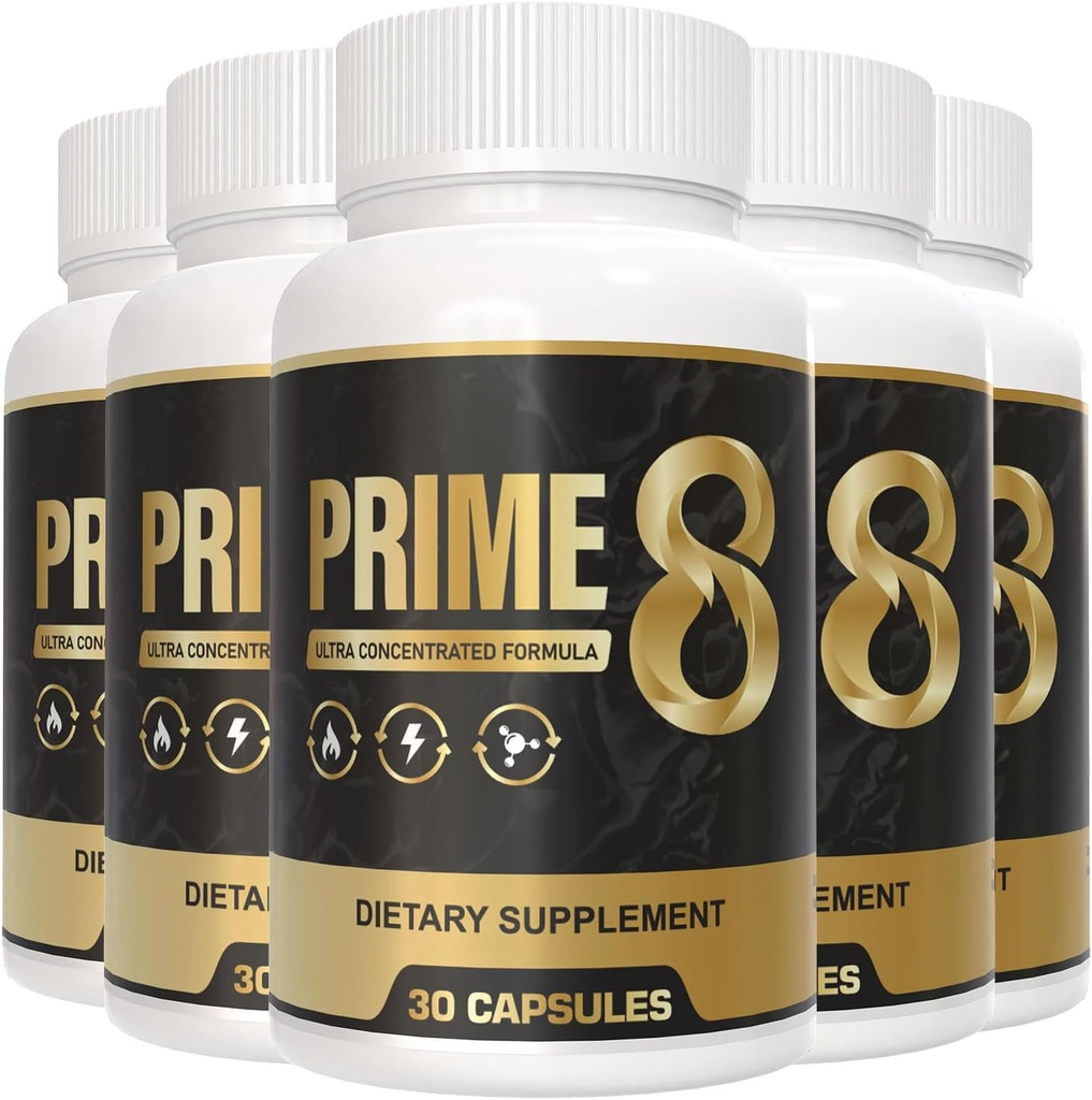 PRIME 8 %100 Kimlik Orijinali | Prime8 Resmi Formula (5 Pack) 150 Gün