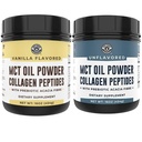Left Coast Performansı Vanilla MCT Collagen Toz ve Keto Unflavored MCT Collagen Toz
