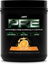 Pre JYM X Rise N' Grind Advanced Pre-Workout Toz Massive Pumps, Citrulline Nitrate, Dynamine, NO3T Betaine, BCAA's, Nootropics, Tinatine, Beta-Alanine, JYM Supplement Science, 20 Hizmet