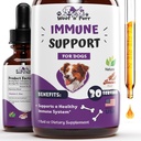 Köpek Immune Desteği - Köpekler için Immune Destek - Köpek Immune ve Alerji Tamam - Köpek Immune ATM - Köpek Immune Boost - Dog Immune Support Supplement - Dog Immune Supplement - 1 fl ozs