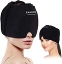 Migraine Headache Relief Cap, Headache Relief Hat & Migraine Cap Cold Compress, Migraine Relief Cap, Cool Gel Head, Cold Compress Migraine Relief Products Device for Ger & Stres