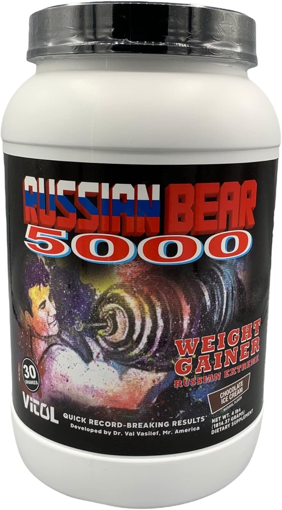 VITOL Ρωσική αρκούδα 5000 σοκολάτα, 4 lb