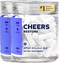Cheers Restore | Tamam with DHM + L-Cysteine | Feel Better After Drink & Support Your Liver | 24 Dos | Dihidrmyricetin, Cysteine, Milk Thistle, Prickly Pear, B-Vitamins, Ginger