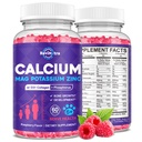 Çocuklar ve Yetişkinler için lobi Pyum Magnezyum Gummies, Hydrolyzed Collagen, çinko, Phosphorus, Multivitamin for Sleep, Bone Strength, Focus Support, Sugar Free,Raspberry 60 Gummies
