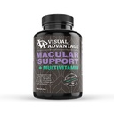 Lunovus Macular Support Plus Multivitamin Based on AREDS 2 Çalışma - Macular Destek için Göz Vitaminleri - Lutein ve Zeaxanthin ile Mineral Supplement - 180 Soft Gels