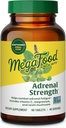 MegaFood Adrenal Strength - Adrenal Support Supplements with Ashwagandha, C, Magnezyum Glycinate, Holy Basil, Astragalus - Downloads Cortisol Levels - Vegetarian - 90 Tabletler (45 hizmet)