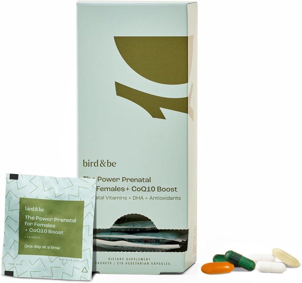 Coq10 Boost ile Zengin Kadınlar için Güç Prenatalsı