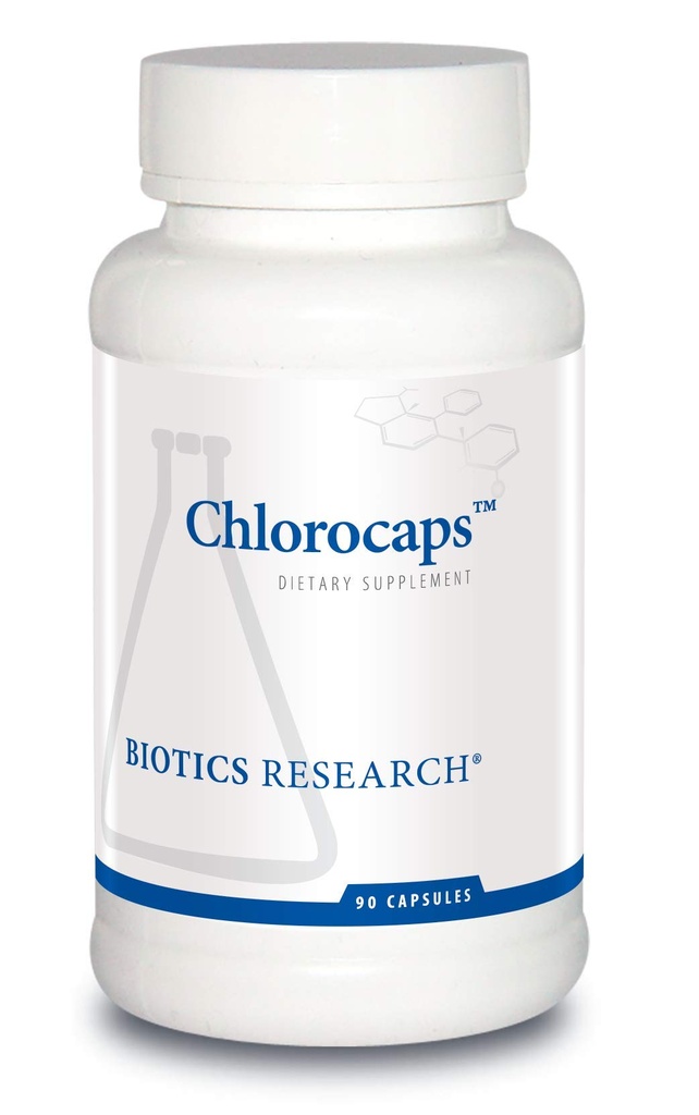 Biotics Research Chlorocaps Chlorophyllins, Vitaminler, SOD & Catalase, Good Source of 90 Caps