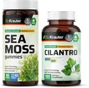 BIO KRAUTER Sea Moss 90 Gummies & Cilantro 100 Κάψουλες