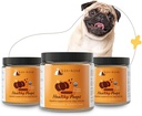 Köpekler ve Kediler için kin+kind Organik Fiber - Sağlıklı Pooplar için Kombine Güç - Digestive Health - Flax Tohum, Ginger, Turmeric ve Coconut - ABD'de Yapıldı (3 x 8 oz)