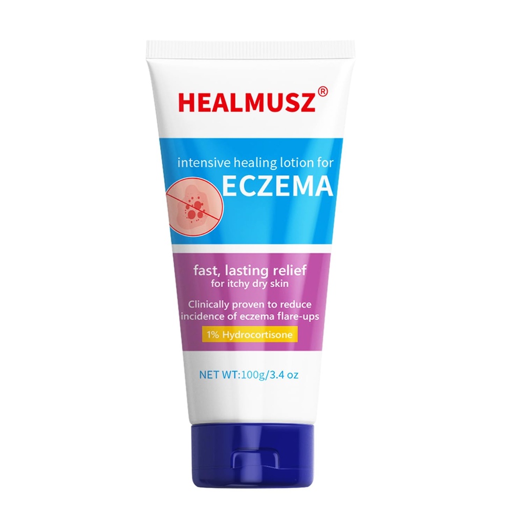 HEALMUSZ Eczema Relief Creamy Body Oil Eczema-Prone Skin - 3.4 oz. Tube NDC:84010-008-01