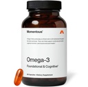 Momentous Omega-3 Fish Oil – High-Potency EPA & DHA Supplement for Men & Women - Supports Heart, Joint, & Brain Health - NSF Spor için sertifikalı - Non-GMO - Gluten-Free - 1,600 mg - 30 Hizmet