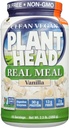 Plant Head Real Meal Organic Plant Based Protein Toz, Vanilla - Vegan, Low Net Carbs, Non Dairy, Gluten Free, Lactose Free, No Sugar, 2.3 Pound