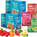 Ener-C Multivitamin İç Mix - Su için Vitamin Paketleri, Elektrolytes Toz Paketleri, Vitamin İç Mix, Hydration Liquid Mix, Immune ATM for Yetişkinler, Sağlıklı Enerji - Çeşitli Paket, 60 Kont