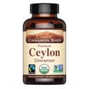 Ceylon Cinnamon Shop Organik Ceylon Cinnamon (% 100 sertifikalı) Tamam, 90 Capsules