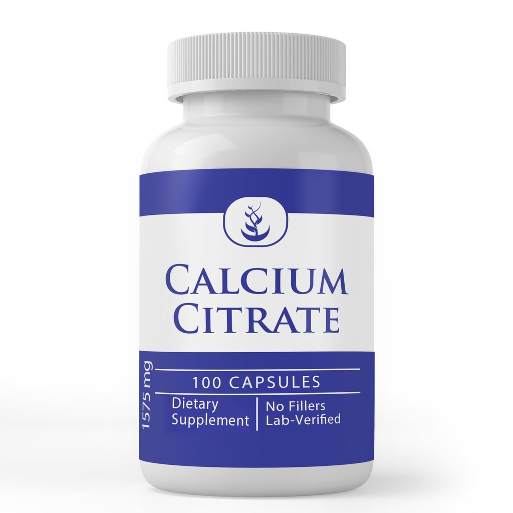 Pure Original Materialsselli Citrate (100 Capsules), Her zaman Pure, Nomixs Or Fillers, Lab TY