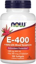 Şimdi Gıdalar E-400 D-Alpha with Karma Tocopherols, 268 mg (400 IU), 100 Softgels