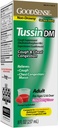 GoodSense Tussin Cough Syrup DM, Raspberry Flavor, Cough ve Chest Congestion için Etkili Yardım, İnce Mucus, 8 Fl Oz