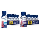 Sıvı Clear Beslenme İçgörü, 0g yağ, 8g protein, Blueberry Pomegranate, 10 Fl Oz ( 12 paketi), Şişe, glutensiz ve Yüksek Protein Strawberry Beslenme Shake, 24 Pack