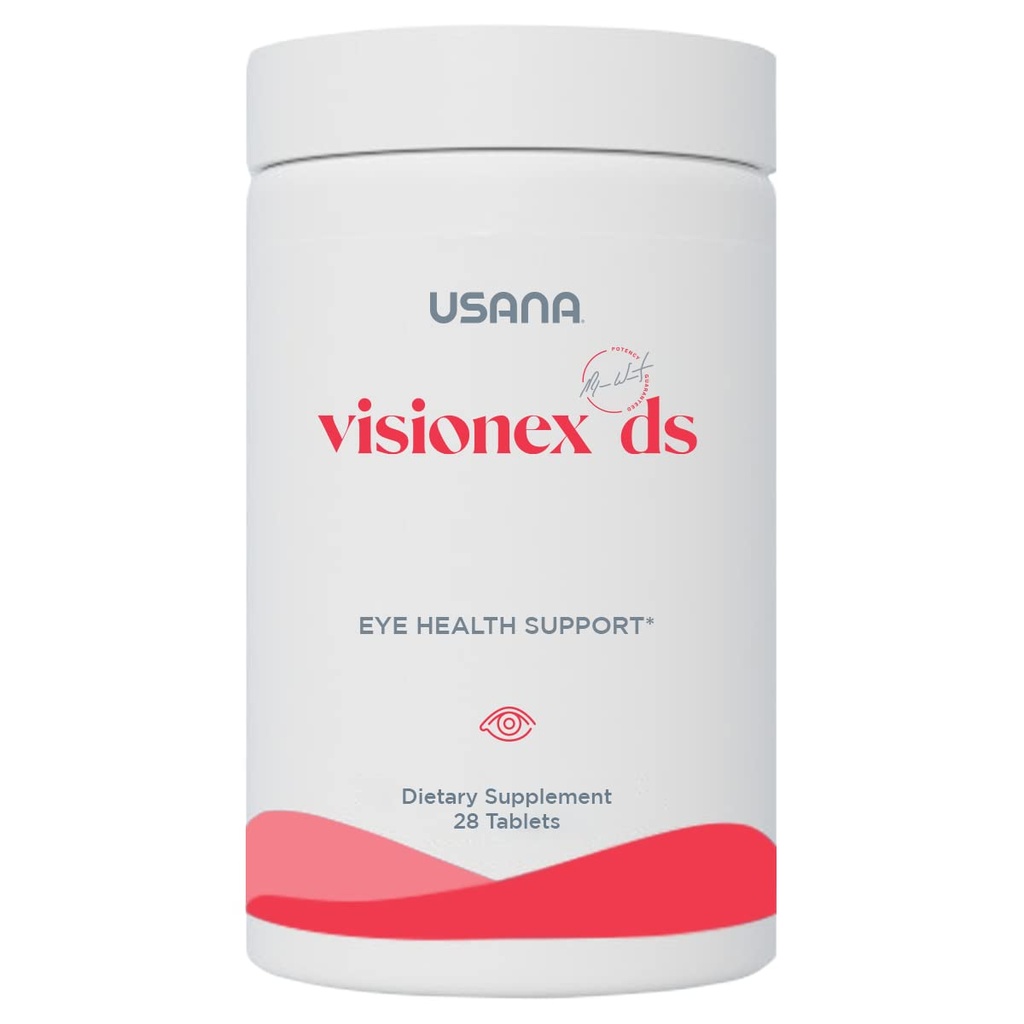 USANA Visionex DS, Advanced Eye Health ve Vision Support için Lutein Zeaxanthin ile birlikte * - 28 Tablet - 28 Gün Supply