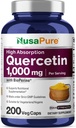 NusaPure Quercetin 1000 mg - 200 Veggie Caps (Non-GMO, Vegan, Vegetarian) Bioperine