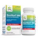 Terry Naturally BosMed 500 - Boswellia Serrata Extract Supplement - Dietary Supplement for Healthy Lung Support - Herbal Supplement Formula - 60 Softgels