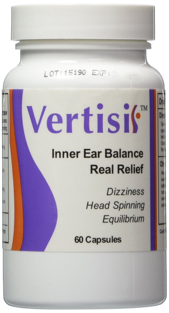 Vertisil Garantili Vertigo! (Tek Şişe)60 Capsules; Eliminate Vertigo Fast. No Harmful Side Effects