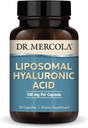 Dr. Mercola Liposomal Hyaluronic Asit, 30 Hizmet (30 Capsules), 100 mg Per Capsule, Diyet Supplement, Promosyonlar Cilt Görünümü, Non-GMO
