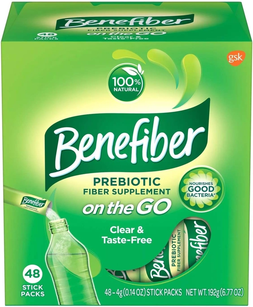 Benefiber Prebiyotik Fiber Sticks - 48ct