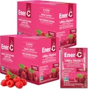Ener-C Multivitamin Drink Mix - Vitamin Packets for Water, Electrolytes Powder Packets, Vitamin Drink Mix, Hydration Liquid Mix, Immune Booster for Adults, Healthy Energy - Raspberry, 60 Count