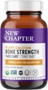 Yeni Bölüm Kalsiyum Supplement - Bone Strength Tiny Tabs Organicuba ile Magnezyum, D3+K2, Bone Health için 70+ Trace Mineralleri, Gluten Free, Easy to Swallow - 240 ct