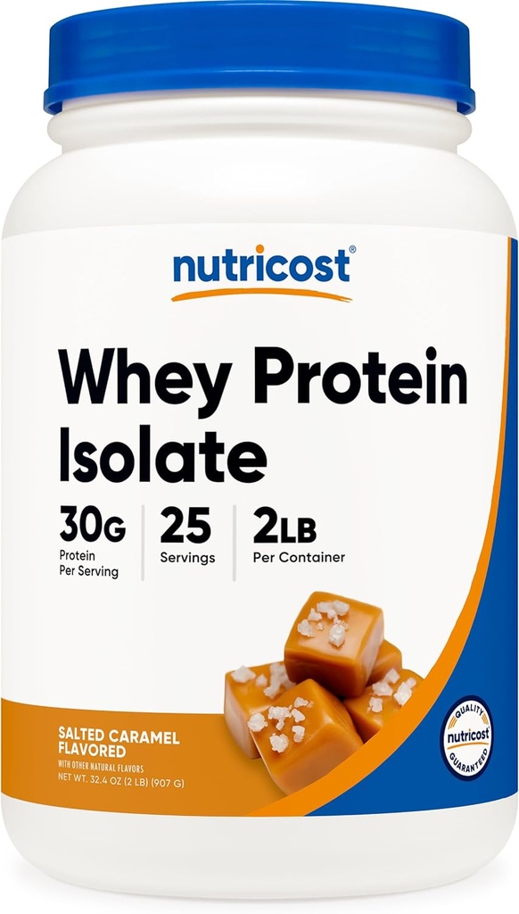 Nutricost Whey proteini (Salted Caramel) 2LBS