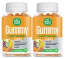 Çocuk Vitaminleri - Genel Sağlık için Günlük Temel Çocuklar ve Mineralleri Tamamlayın, 90 Gummies Tamamlar Meyve Flavor, Yapay Şeker, Süt ve Gluten Ücretsiz (2)