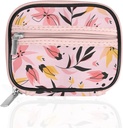 Serfeymi Weekly Travel Pill Organizer Pill Case for Purse with Reforce 7 Day Pill Box, Fashionable Travel Medicine Organizer Pill Konteyner for Medicine, Vitamin, Supplement - Pink 03