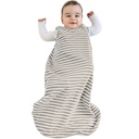 Woolino Merino Wool and Organic Cotton Baby Sleep Bag - 4 Season Classic Sleep Sack Bebek için - Bebek ve Toddler için İki Yollu Yastık - Dünya