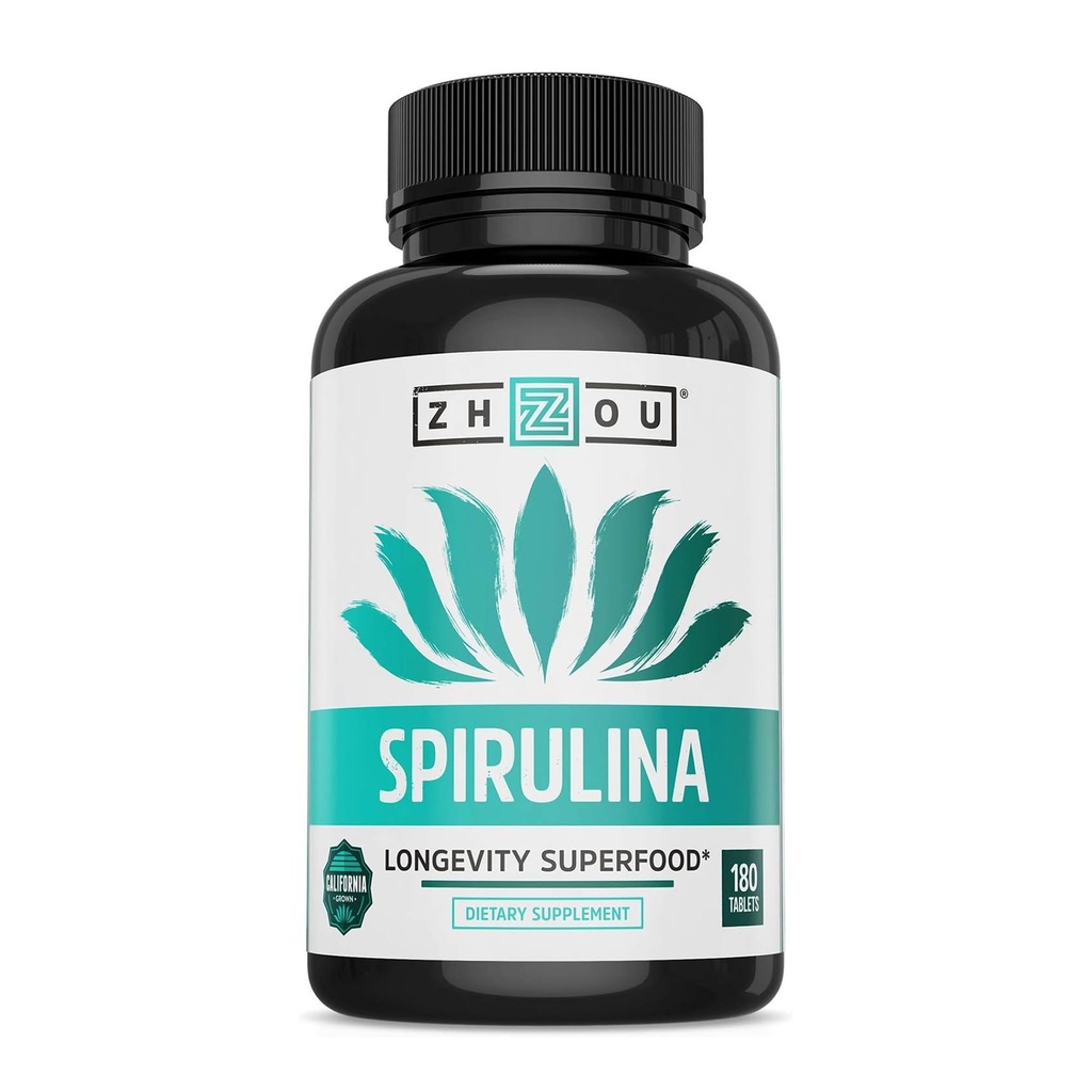 ZHOU Spirulina: 33: Tab, (Btl-Plastik) 180ct